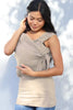 Newborn Baby Carrier | Infant Wrap | Babywearing Shirt - Clay