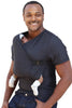 Black - Men's Newborn Baby Carrier